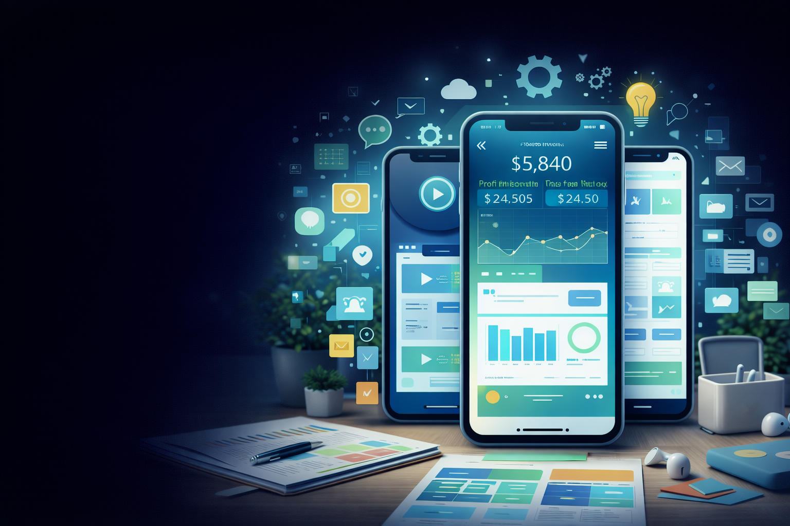 Mobile App Development Banner